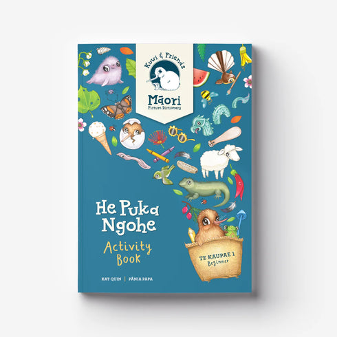 Maori Activity Book He Puka Ngohe-Illustrated Publishing-Matakana Pharmacy